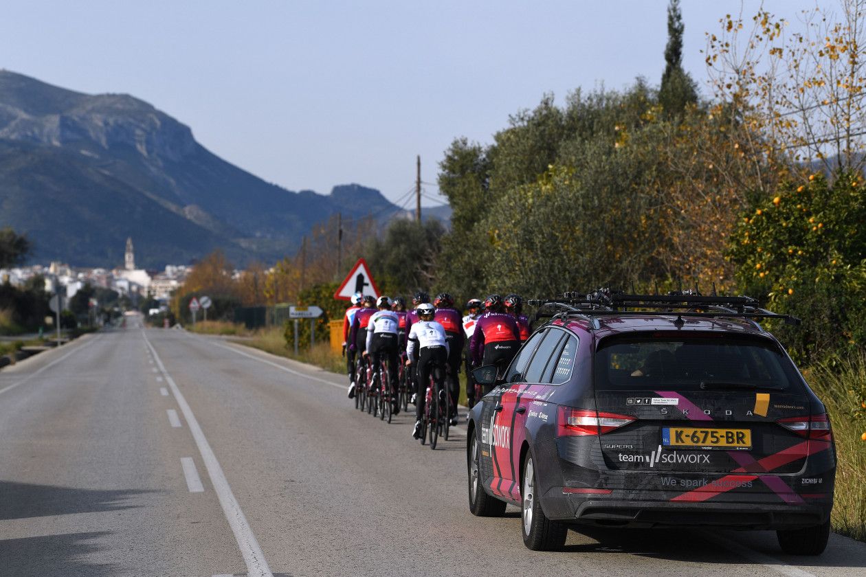 SD Worx 2021 training camp in January at Costa Blanca