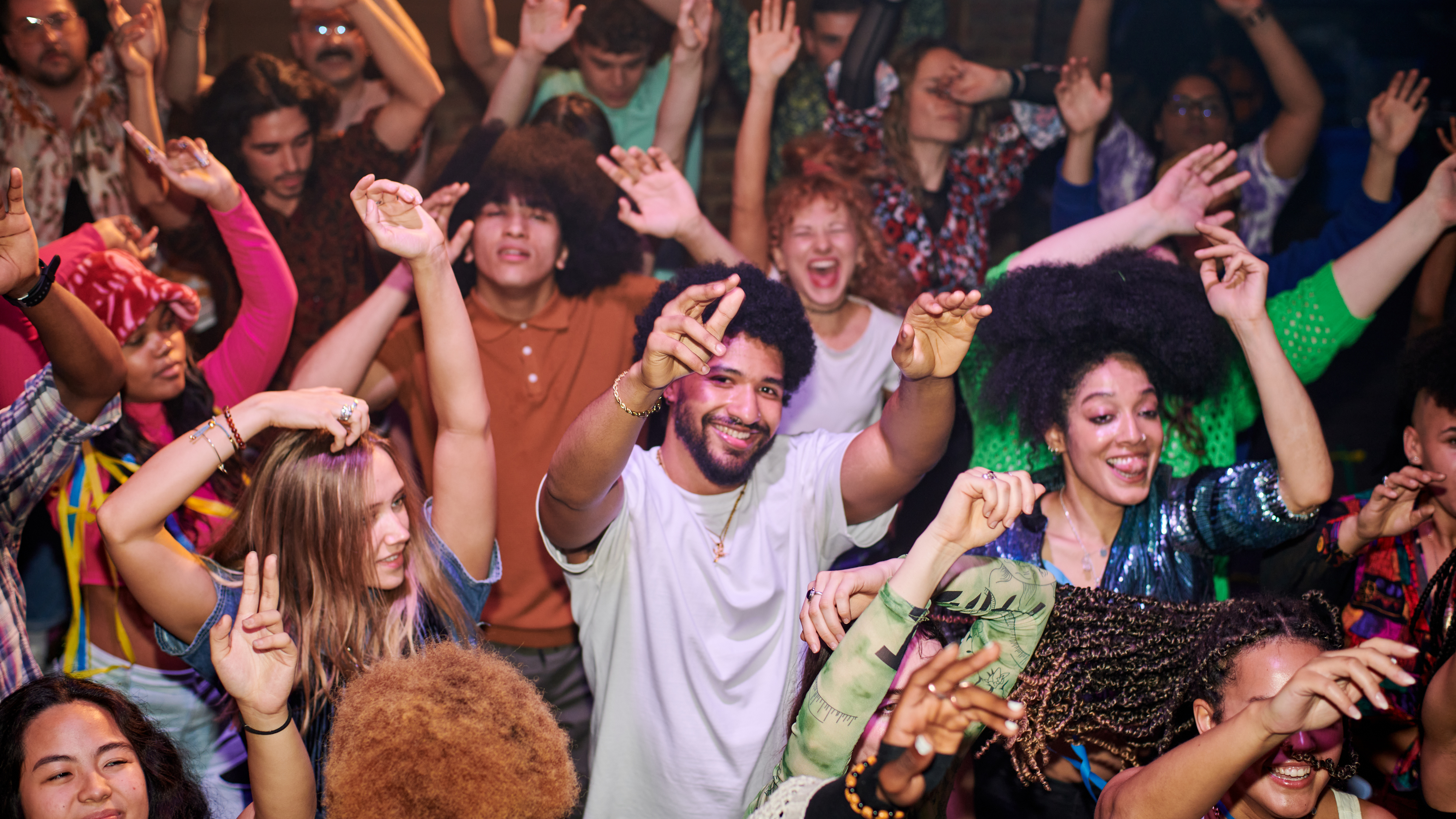 Crowd at a gig