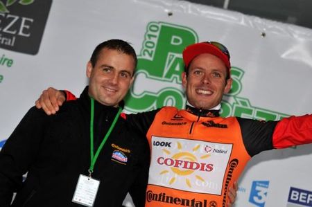 Mickael Buffaz (Cofidis, Le Credit En Ligne) is the overall leader after stage one