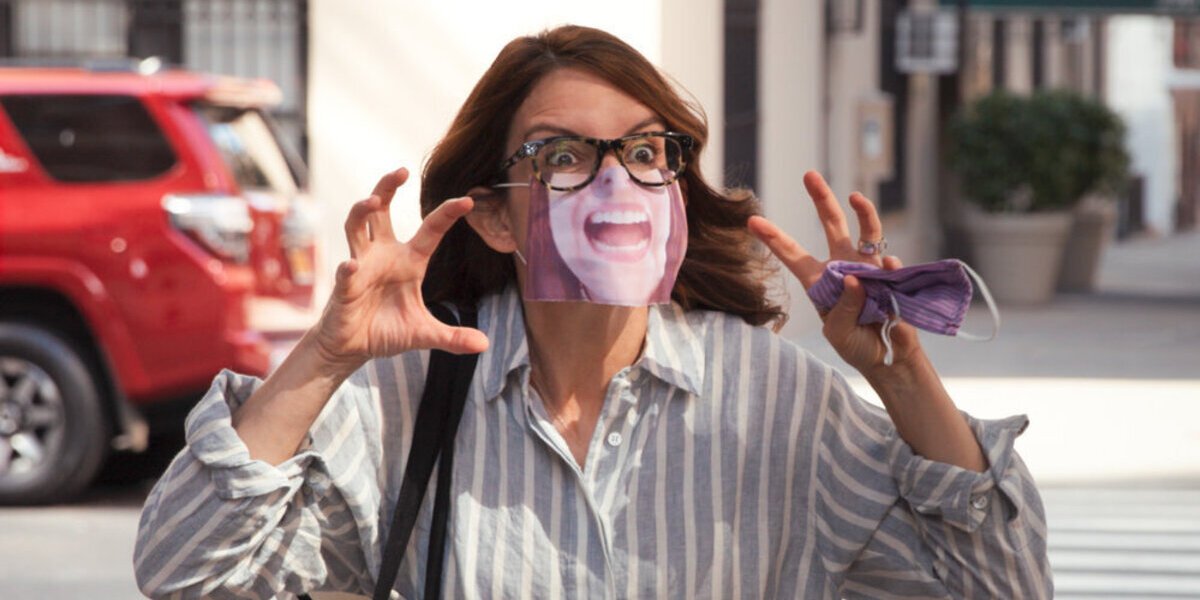 30 rock reunion special 2020 liz lemon tina fey mask