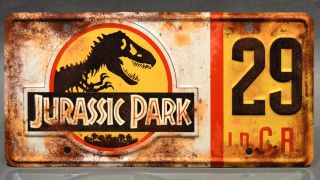 Replica Jurassic Park License Plate (John Hammond’s Jeep)