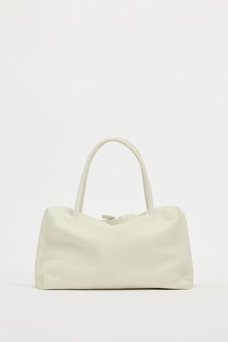 Cream Duffle Bag