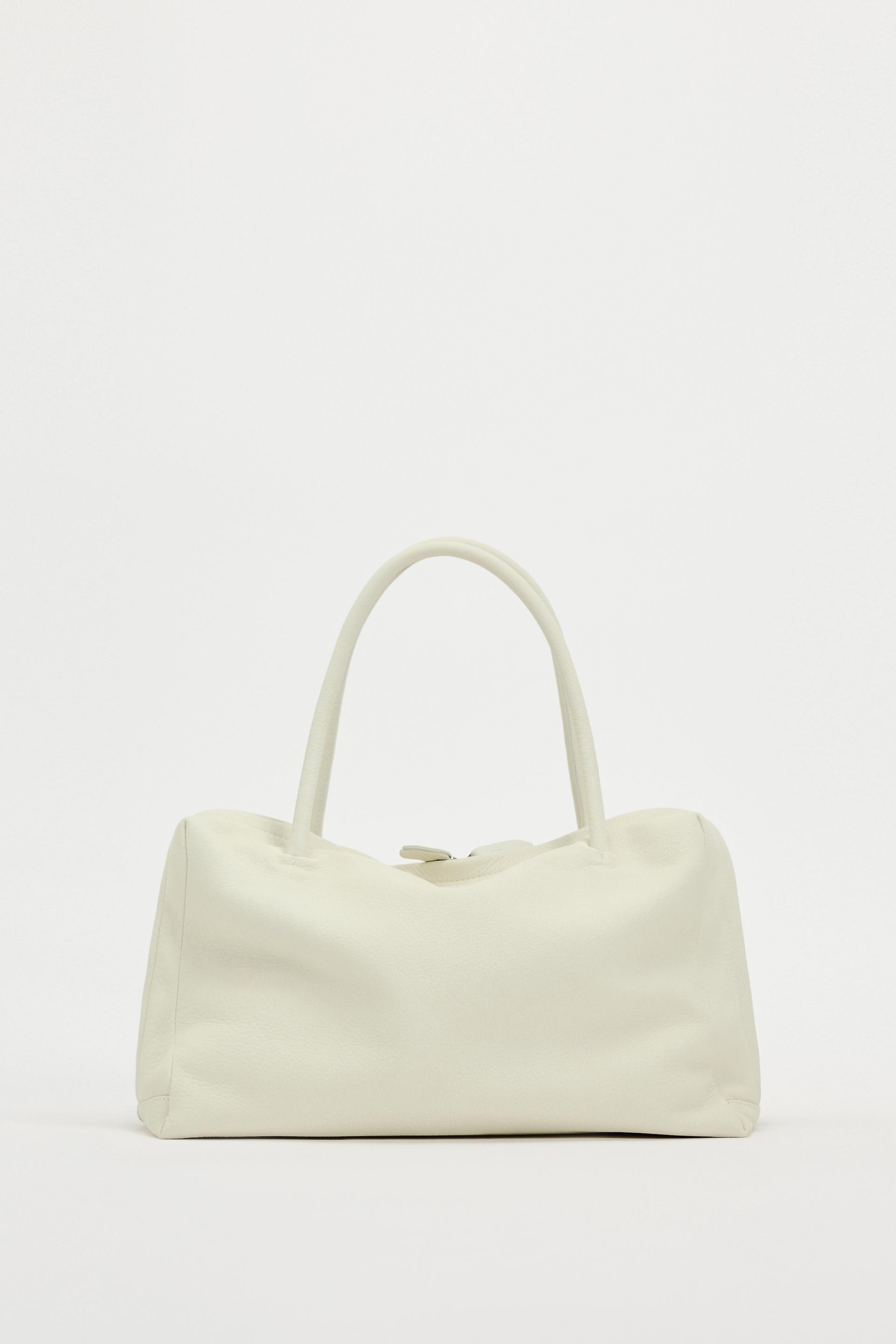 Cream Duffle Bag