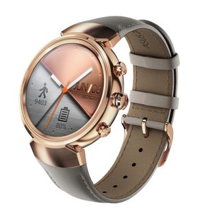 The rose gold Zenwatch 3 is kind of gaudy.