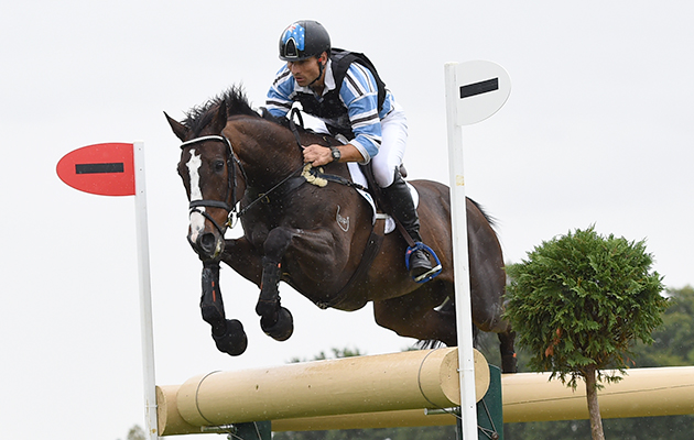 Shane Rose (AUS) riding SHANGHAI JOE during the cross country phase of The Land Rover Burghley Horse Trials near Stamford in Lincolnshire UK on 3rd September 2016