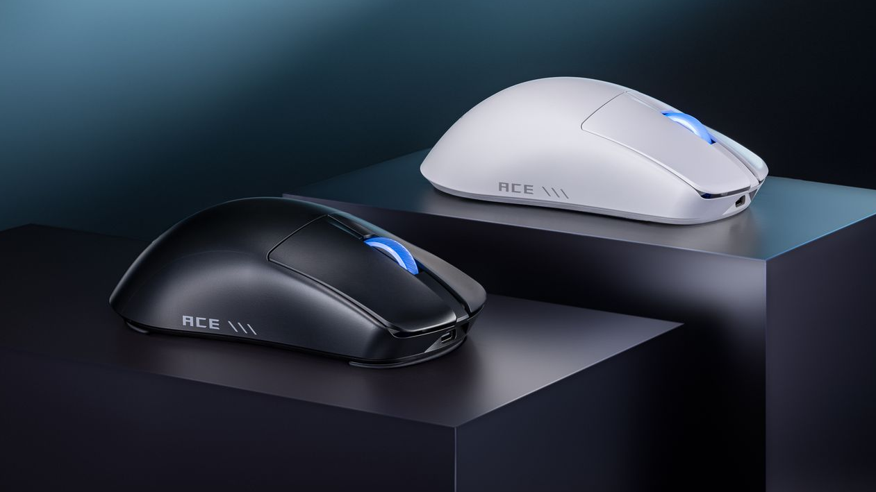 The ROG Harpe II Ace Mouse