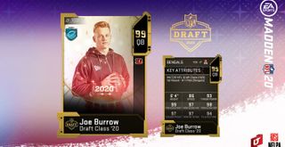 Madden 20 Joe Burrow 99 Mut
