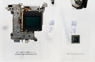 The X-H1's sensor-based image stabilisation system