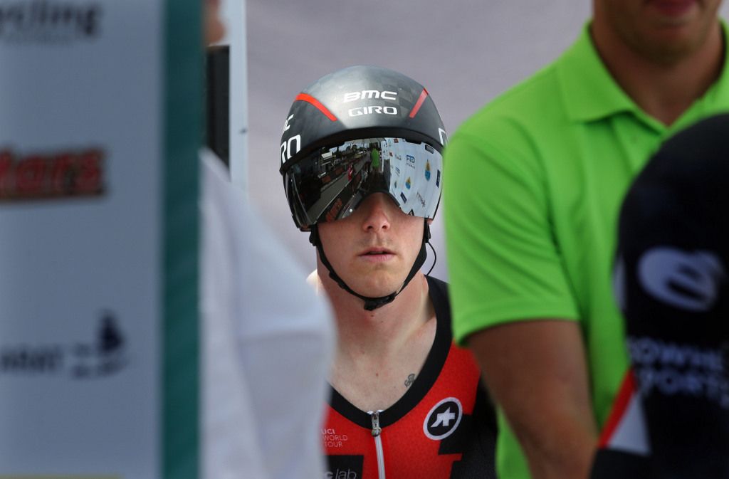 Game face from Rohan Dennis in the start house