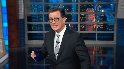 Stephen Colbert on the allegations against Les Moonves, his boss