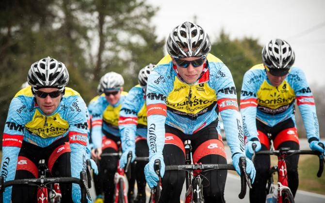 Clay Murfet, left, and Shane Kline return to Team SmartStop p/b Mountain Khakis for 2013.