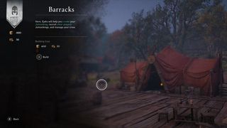 Assassins Creed Valhalla Barracks Cost