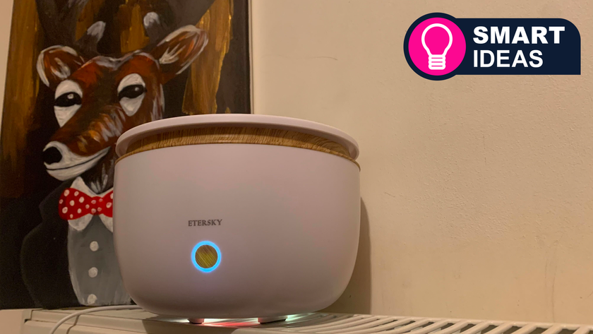 Etersky smart diffuser turned on