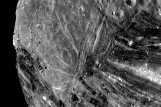 One of Uranus' moons looks like an abstract painting