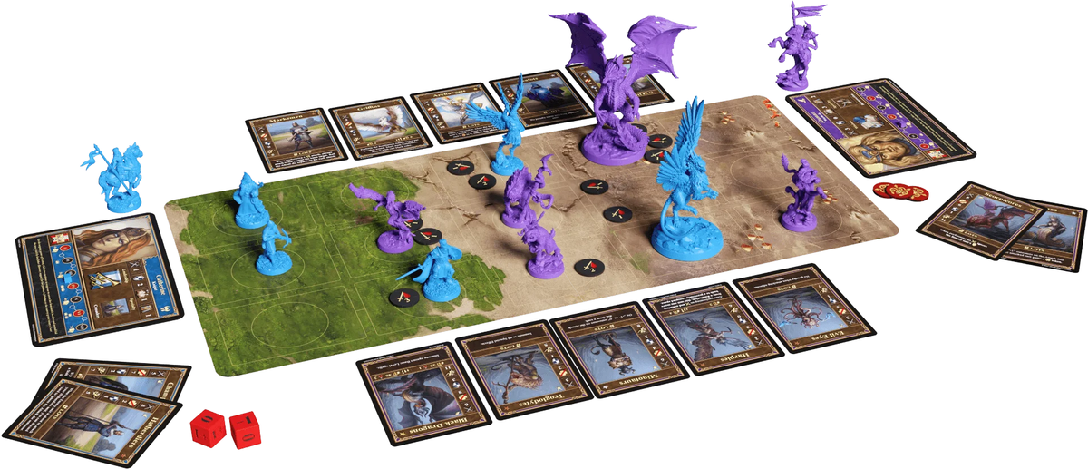 Heroes of Might and Magic 3 the board game pieces