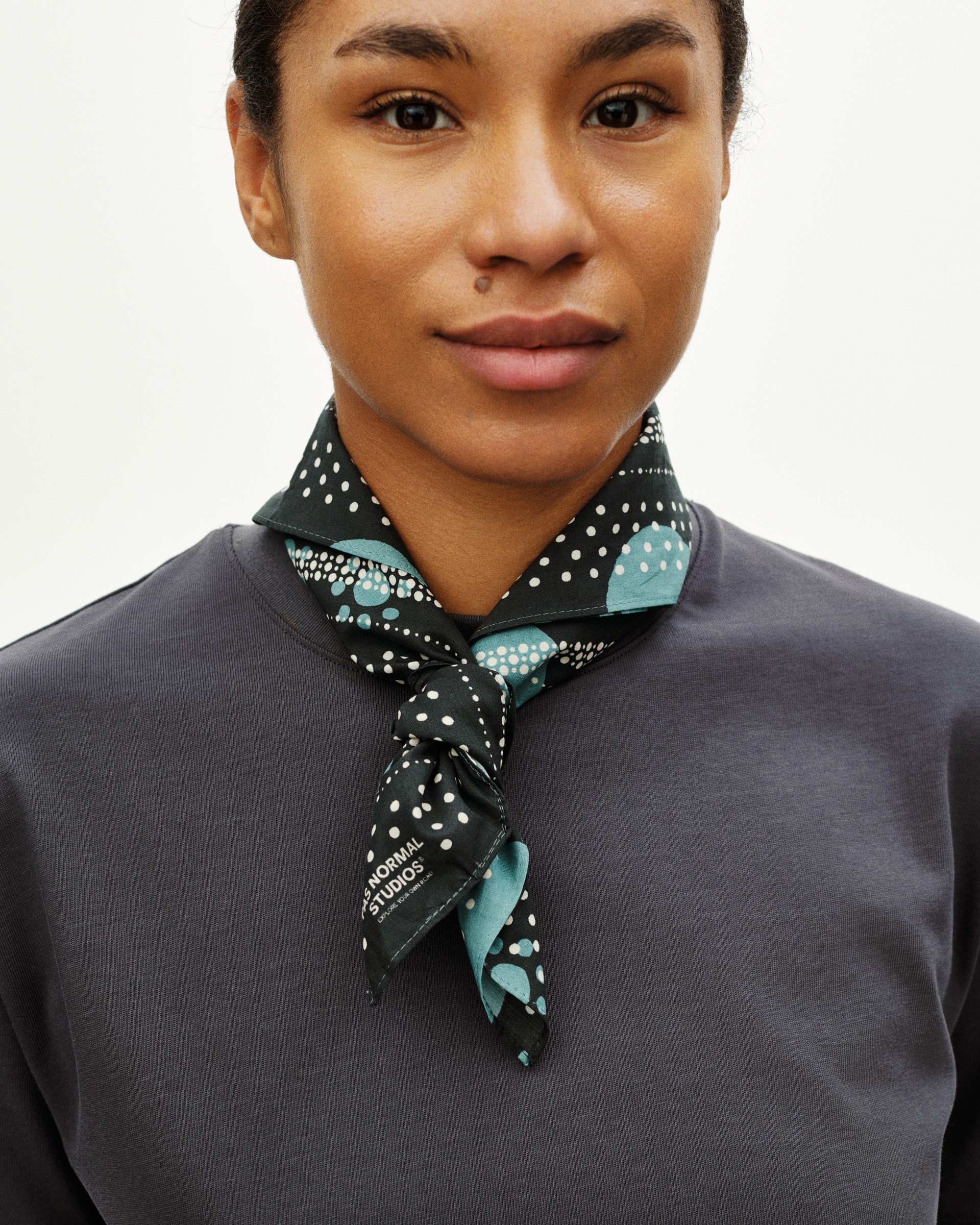 Various studio shots of the SS26 collection from PNS