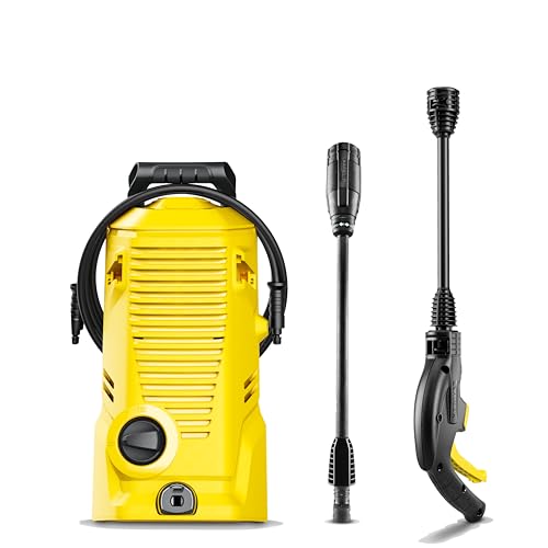 Kärcher Pressure Washer K 1, Vario Power Spray Wand -For Cars, Deck, Driveways, Siding, Patios, Max. 2000 Psi 1.45 Max. Gpm