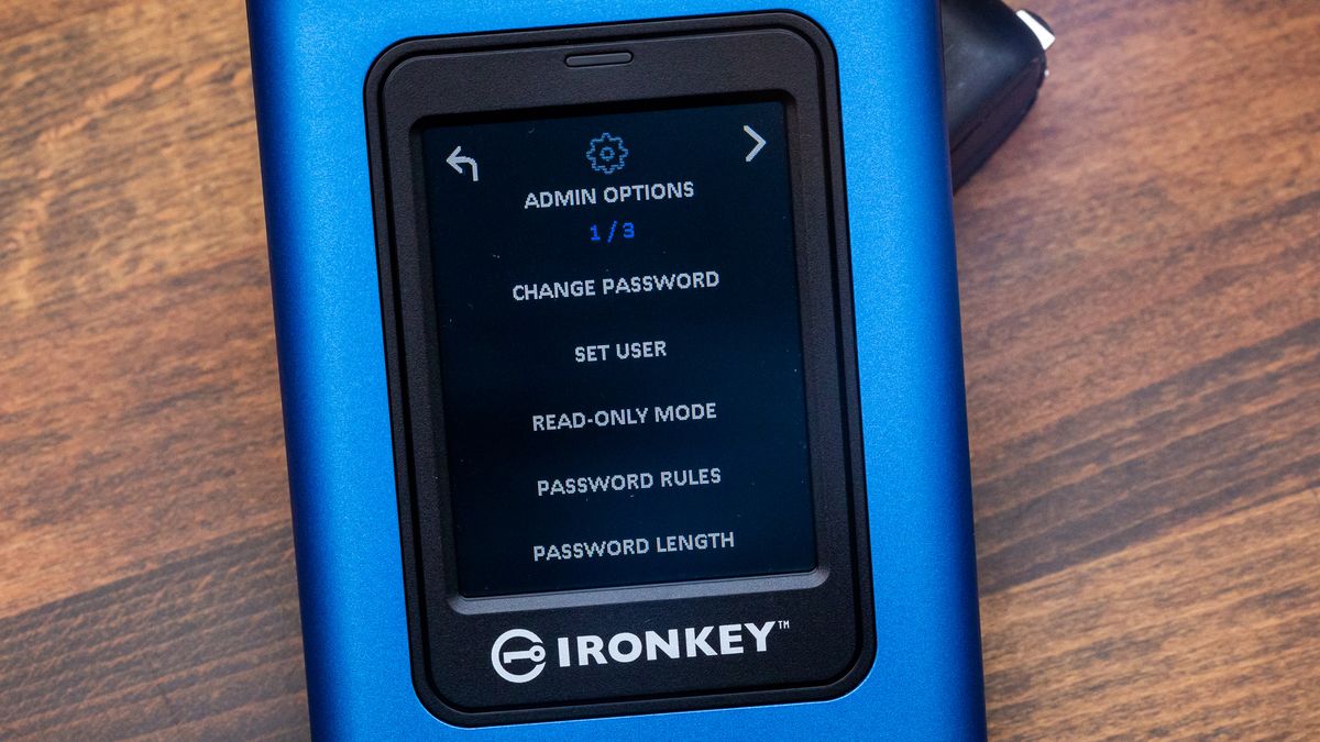 Kingston IronKey Vault Privacy 80 External SSD