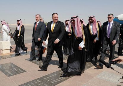 Mike Pompeo visits Saudi Arabia