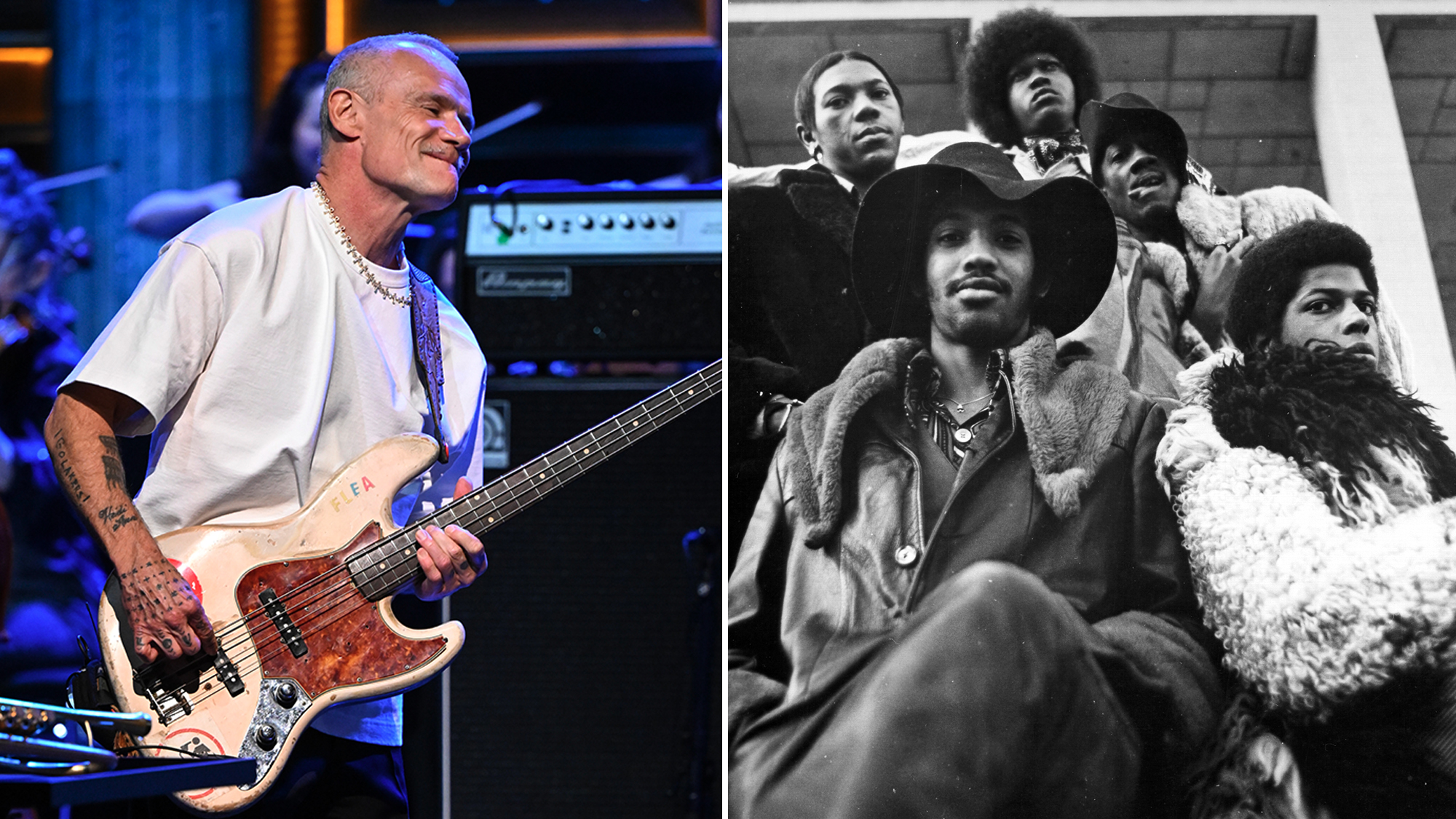 Flea and Eddie Hazel
