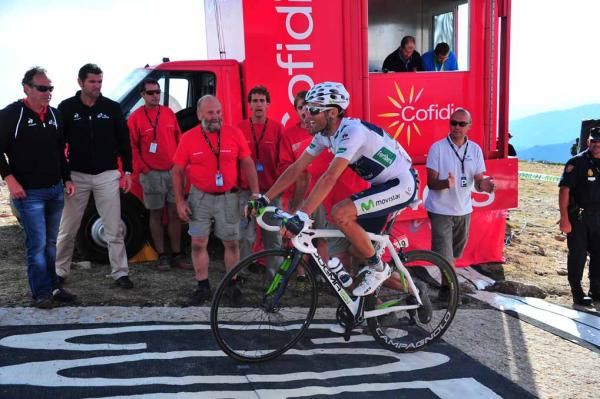 Alejandro Valverde (Movistar) will be second overall in Madrid.