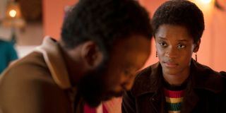Letitia Wright and Shaun Parkes in Small Axe: Mangroove