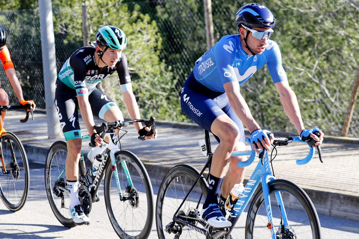 Villella made it two on the podium for Movistar