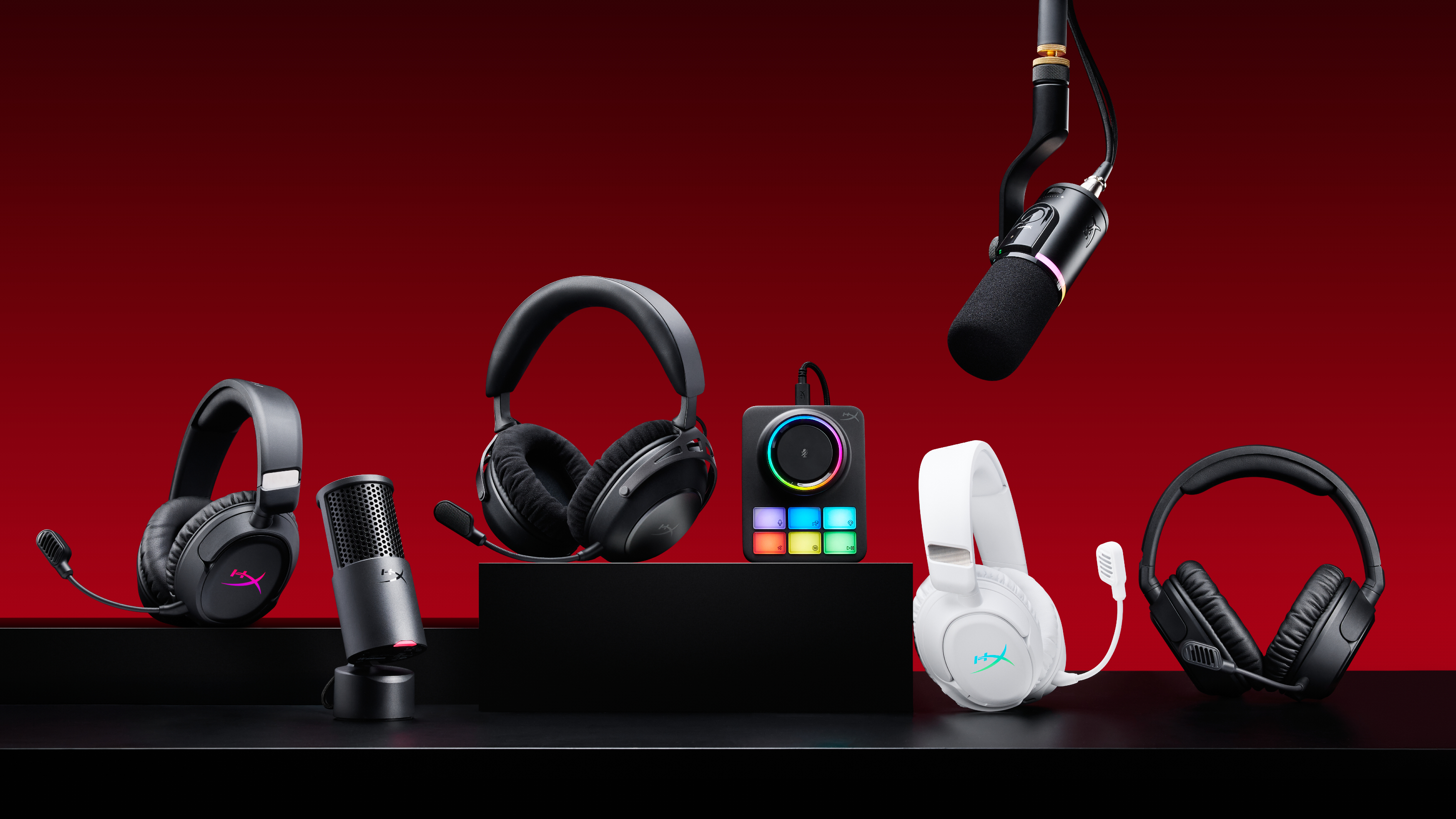 Image of the HyperX Summer of Gaming 2025 products.