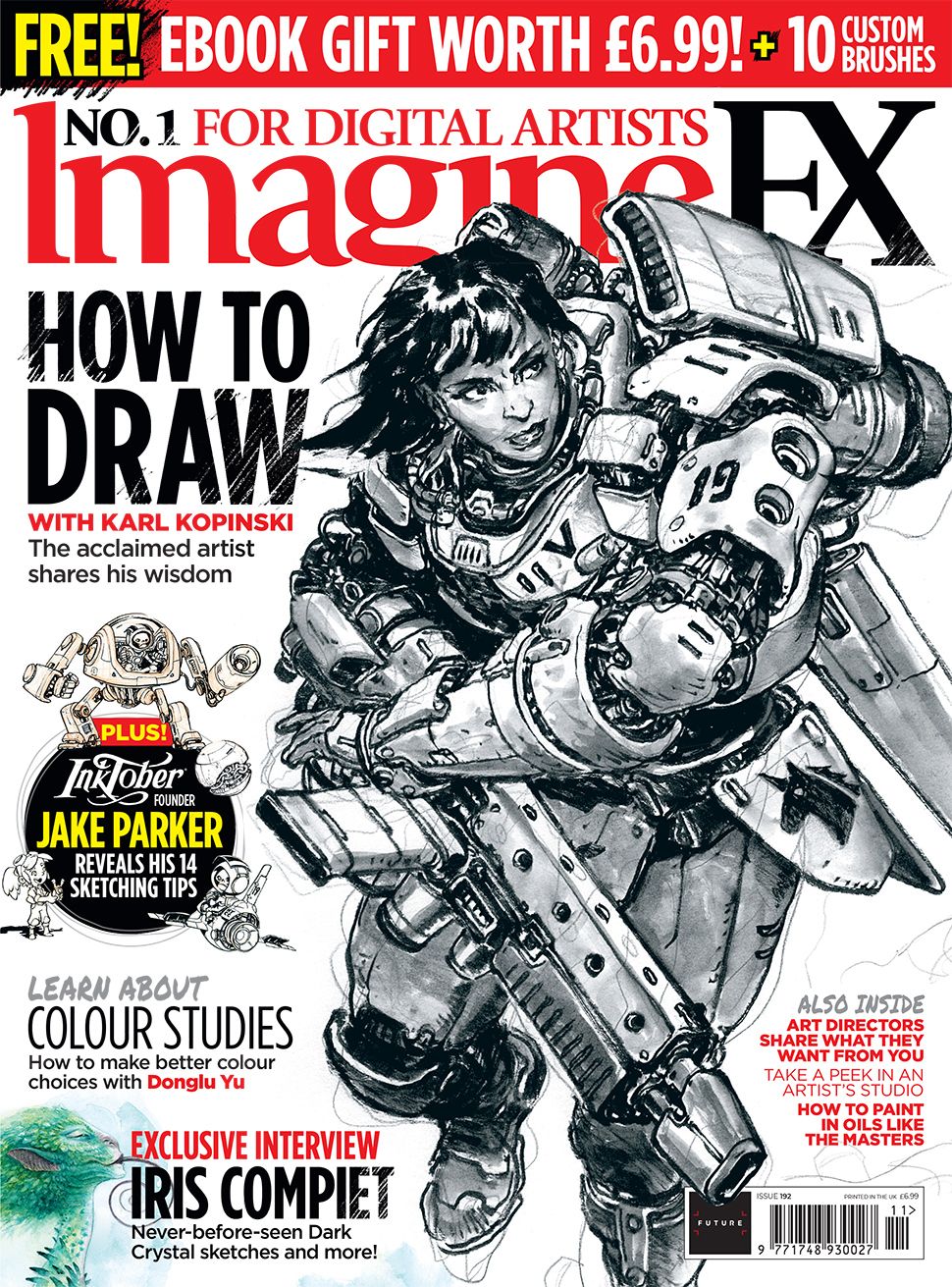 ImagineFX issue 192 cover artwork