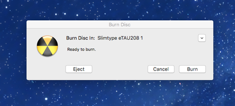 iso burn for mac
