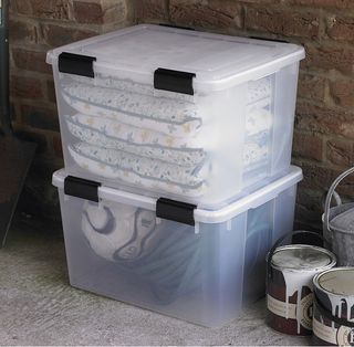 The Ultimate Box a clear plastic storage box with lid