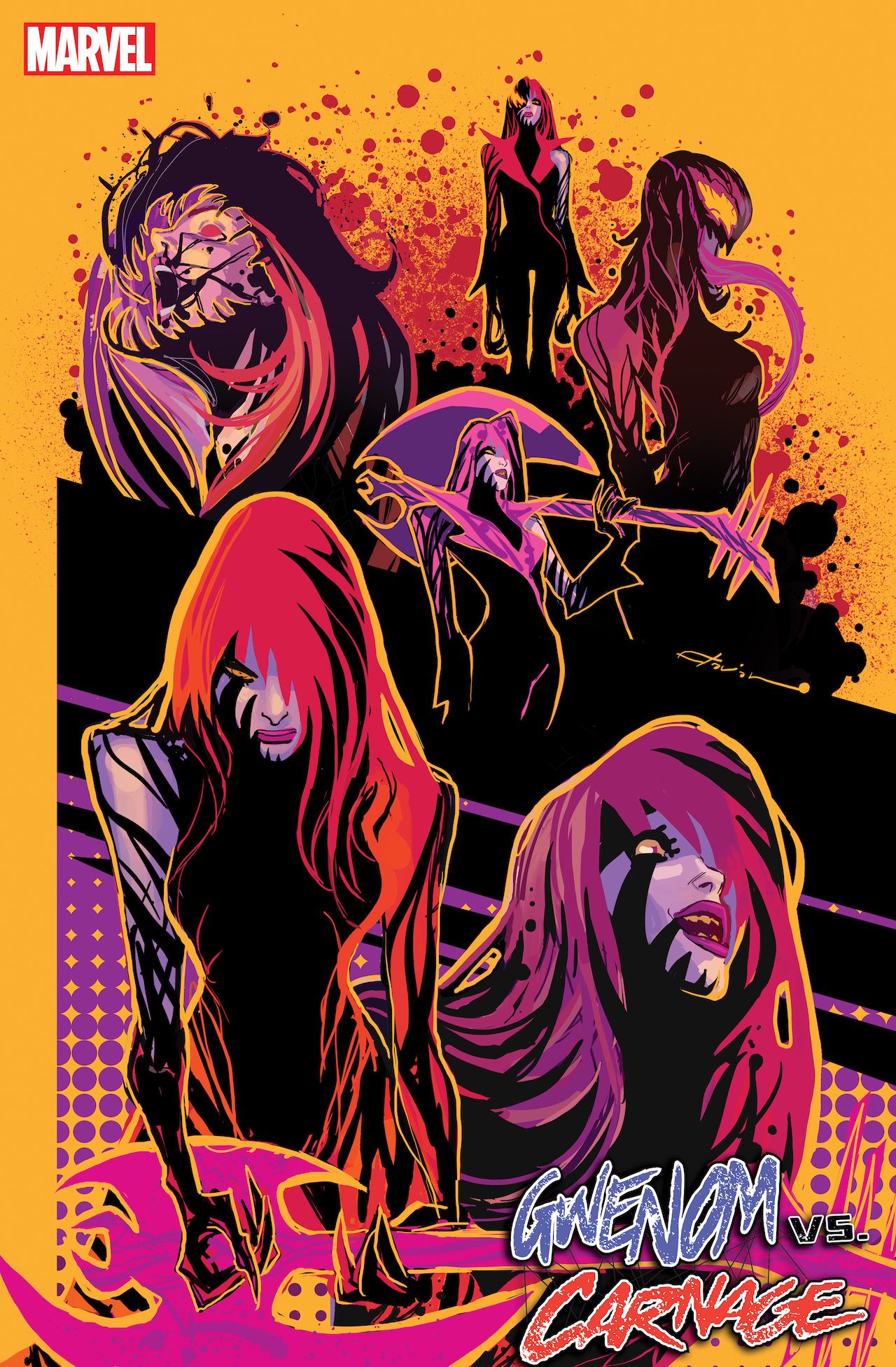 Page from King in Black: Gwenom Vs. Carnage #1