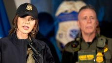 Homeland Security Secretary Kristi Noem and Border Patrol commander Gregory Bovino