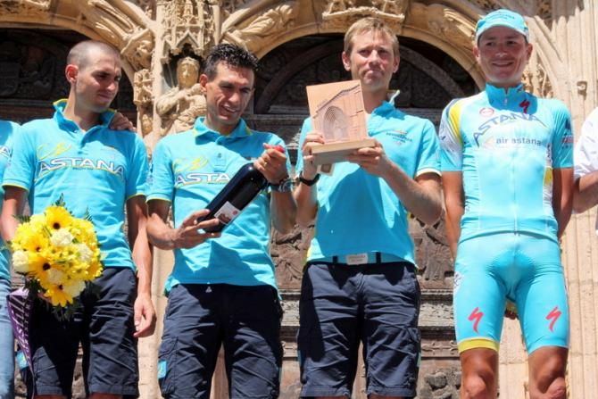 Astana won the team prize