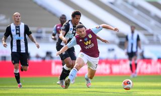 Aston Villa’s John McGinn is back from an ankle break