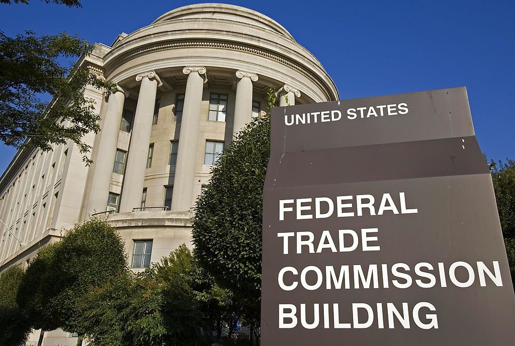 An exterior view of the Federal Trade Commission building