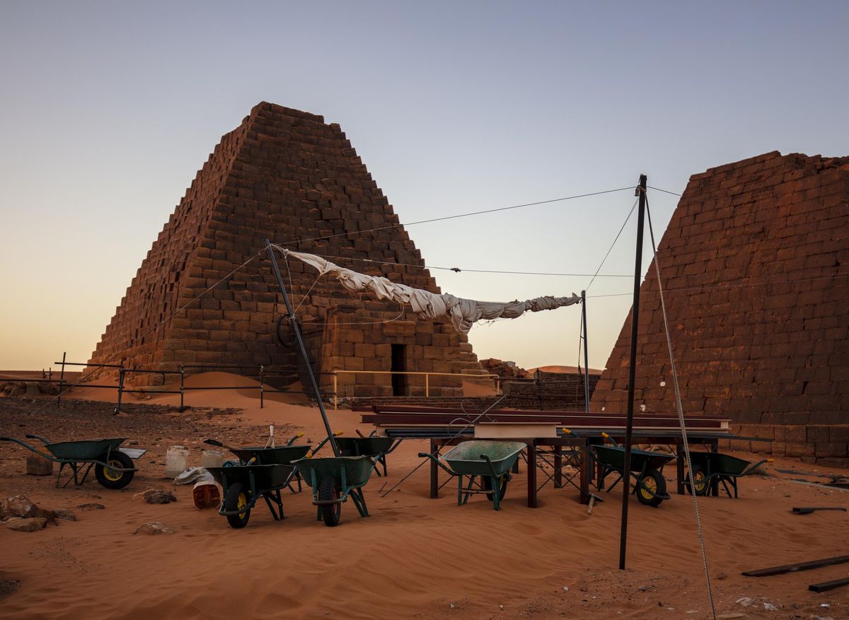 Royal Pyramids of Meroe