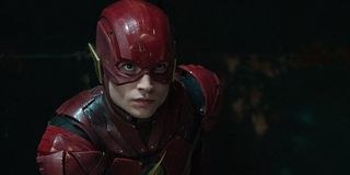 Ezra Miller as The Flash in Justice League