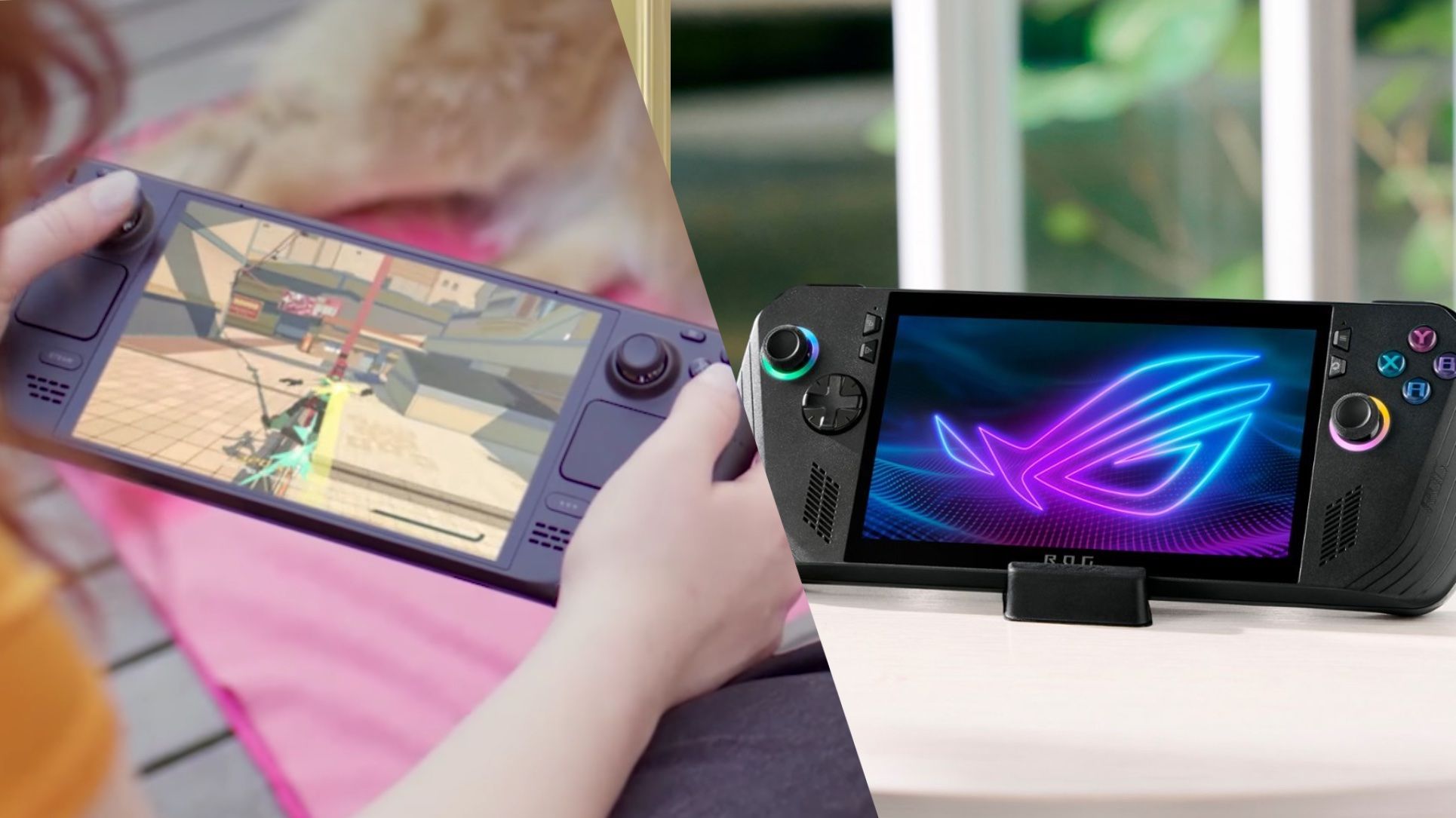 Asus ROG Ally X vs Steam Deck OLED: Which gaming handheld wins? | Tom's ...