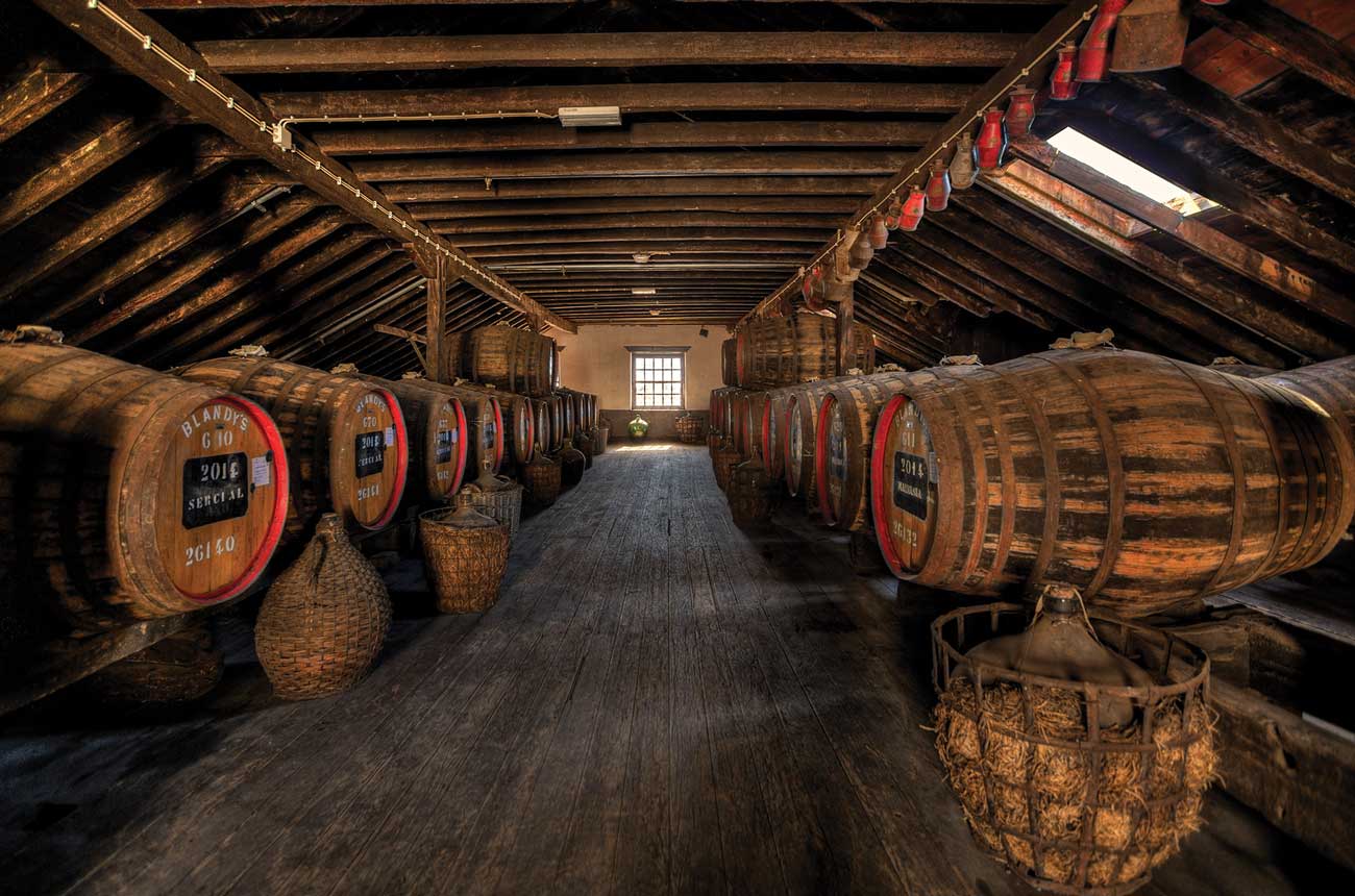 Madeira wine casks