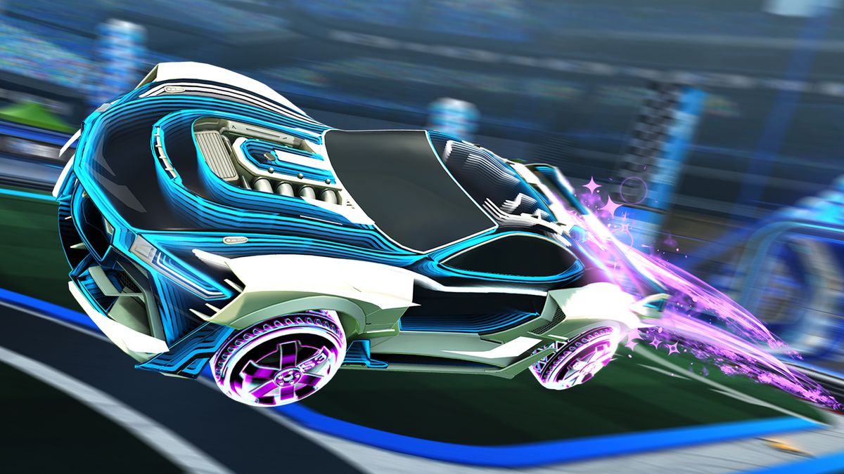 Rocket League Season 3 Battle Pass car.
