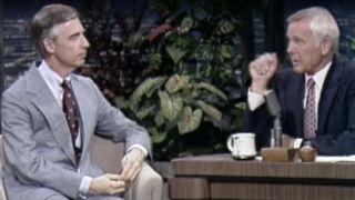 Fred Rogers and Johnny Carson on The Tonight Show