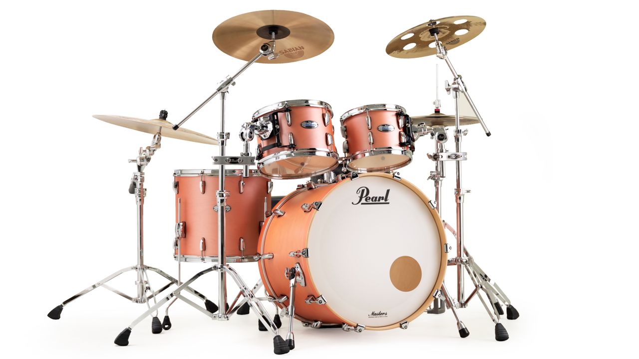 Pearl Masters Maple Complete: Satin Sakura Coral