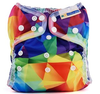 An image of the Wizard Uno Staydry All-In-One Nappy by Mother-ease