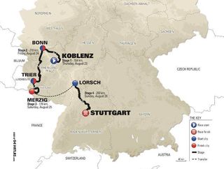 Deutschland Tour presents course for climbers and sprinters
