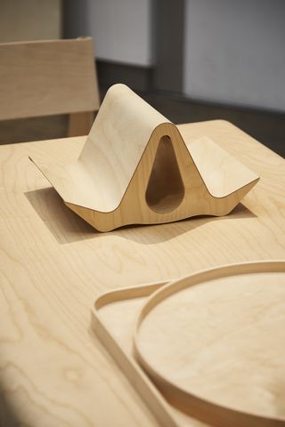 Plywood objects by Isokon