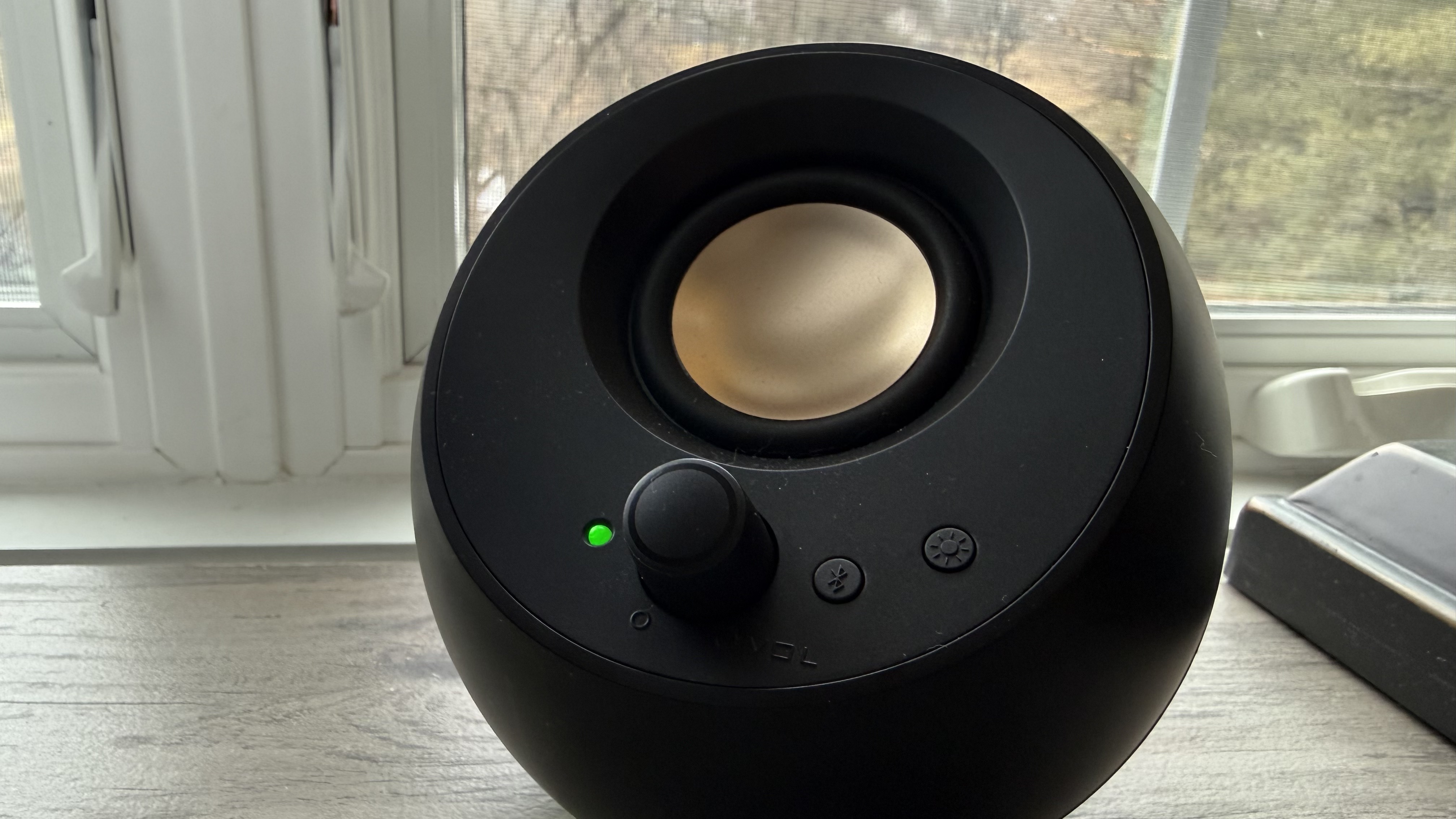 Creative Pebble Pro right speaker close up
