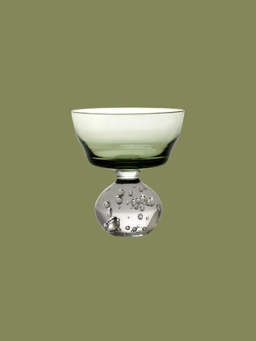 Eternal Snow Medium Stem Glass 