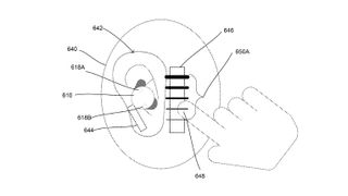 Google patent detailing on-skin controls for earbuds