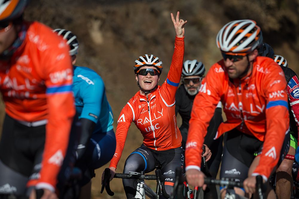 Heidi Franz - Rally UHC Cycling meet for a mini-camp in California to kick off the 2019 season